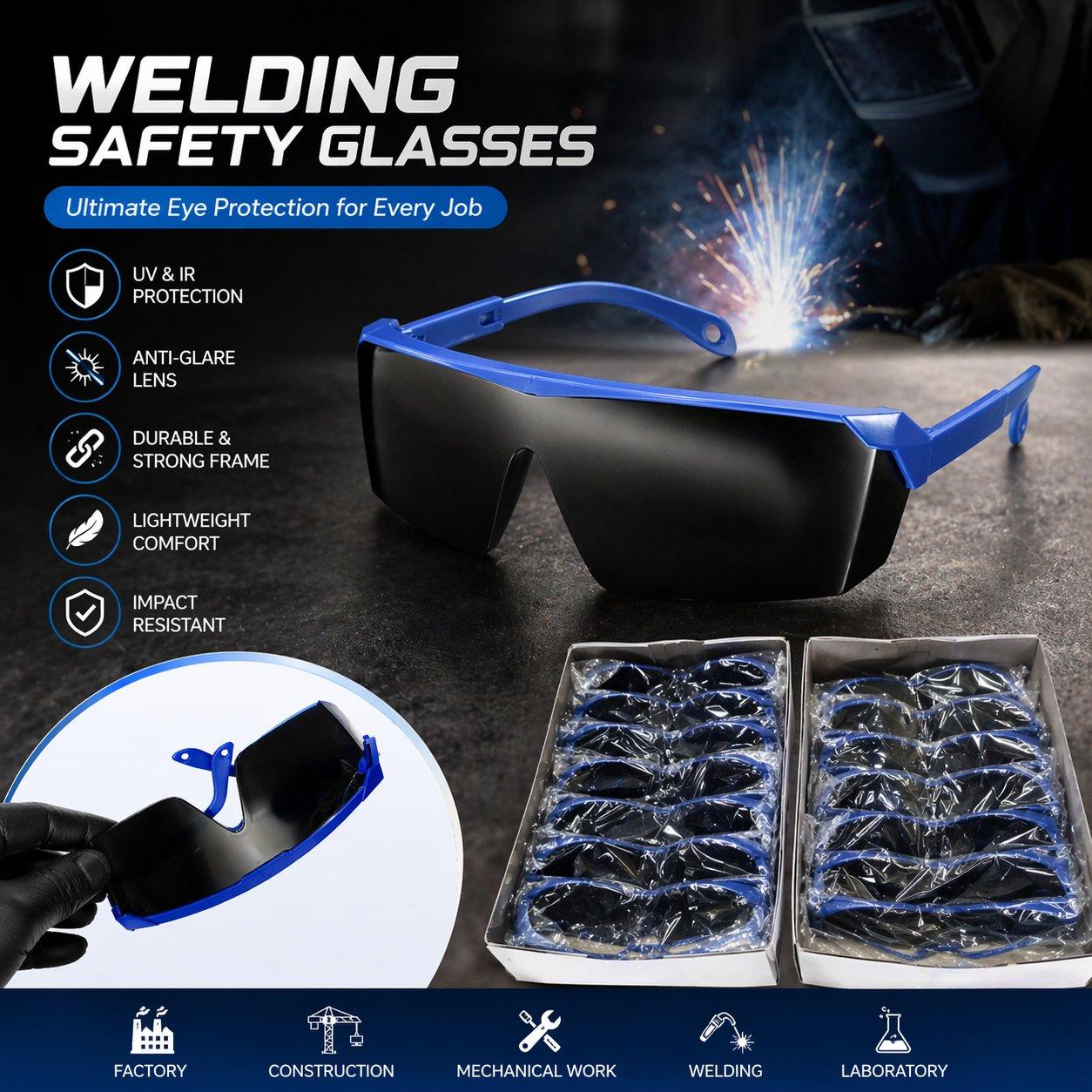 Welding glasses