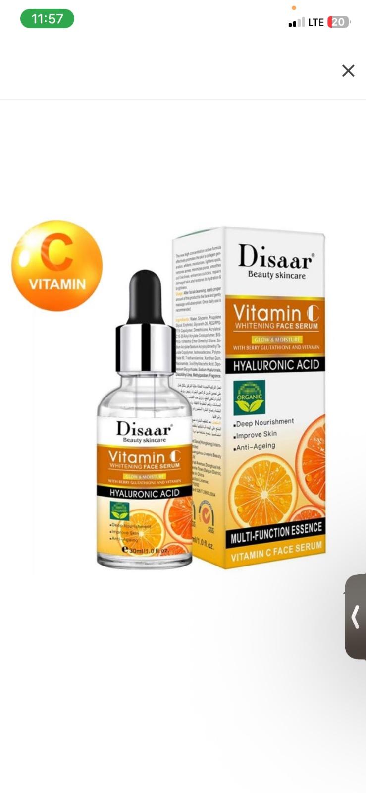 Vitamin C Disaar face serum