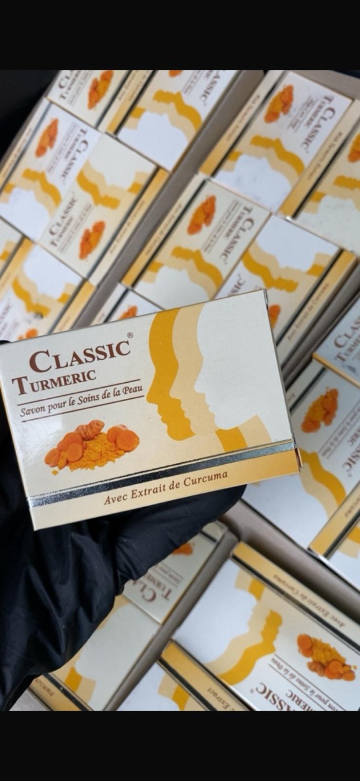 Classic turmeric face and body soap 