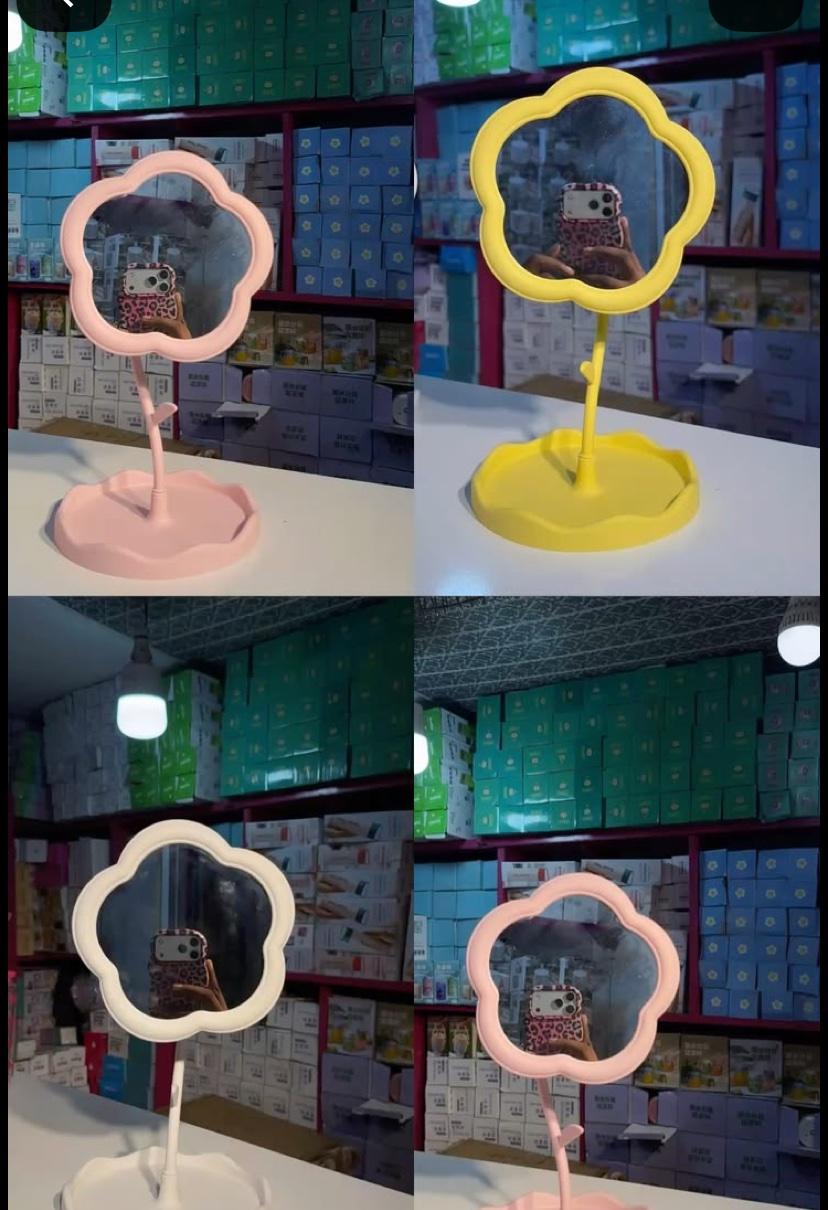 Flower mirror