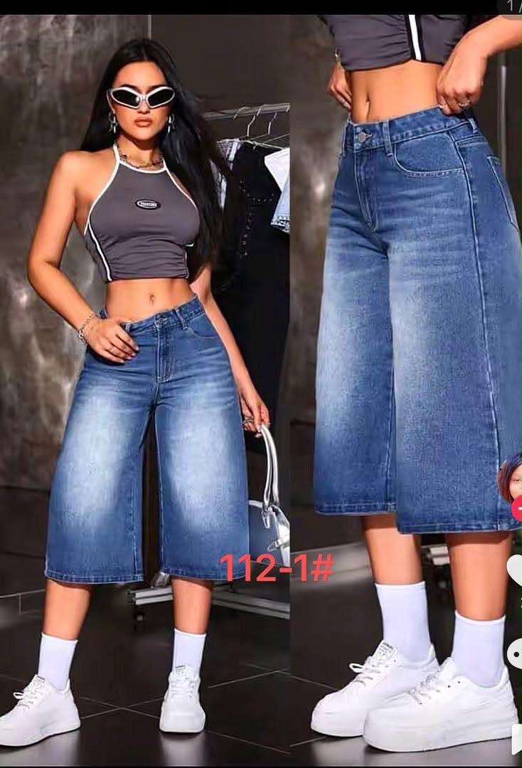 Denim jorts