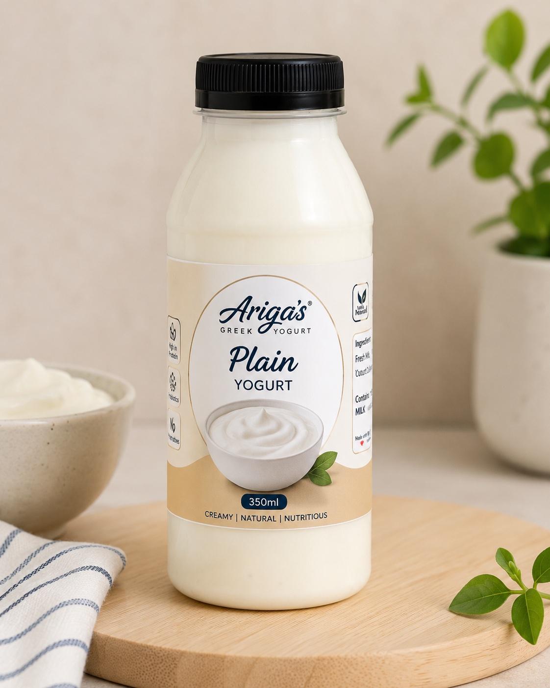 Plain yogurt 