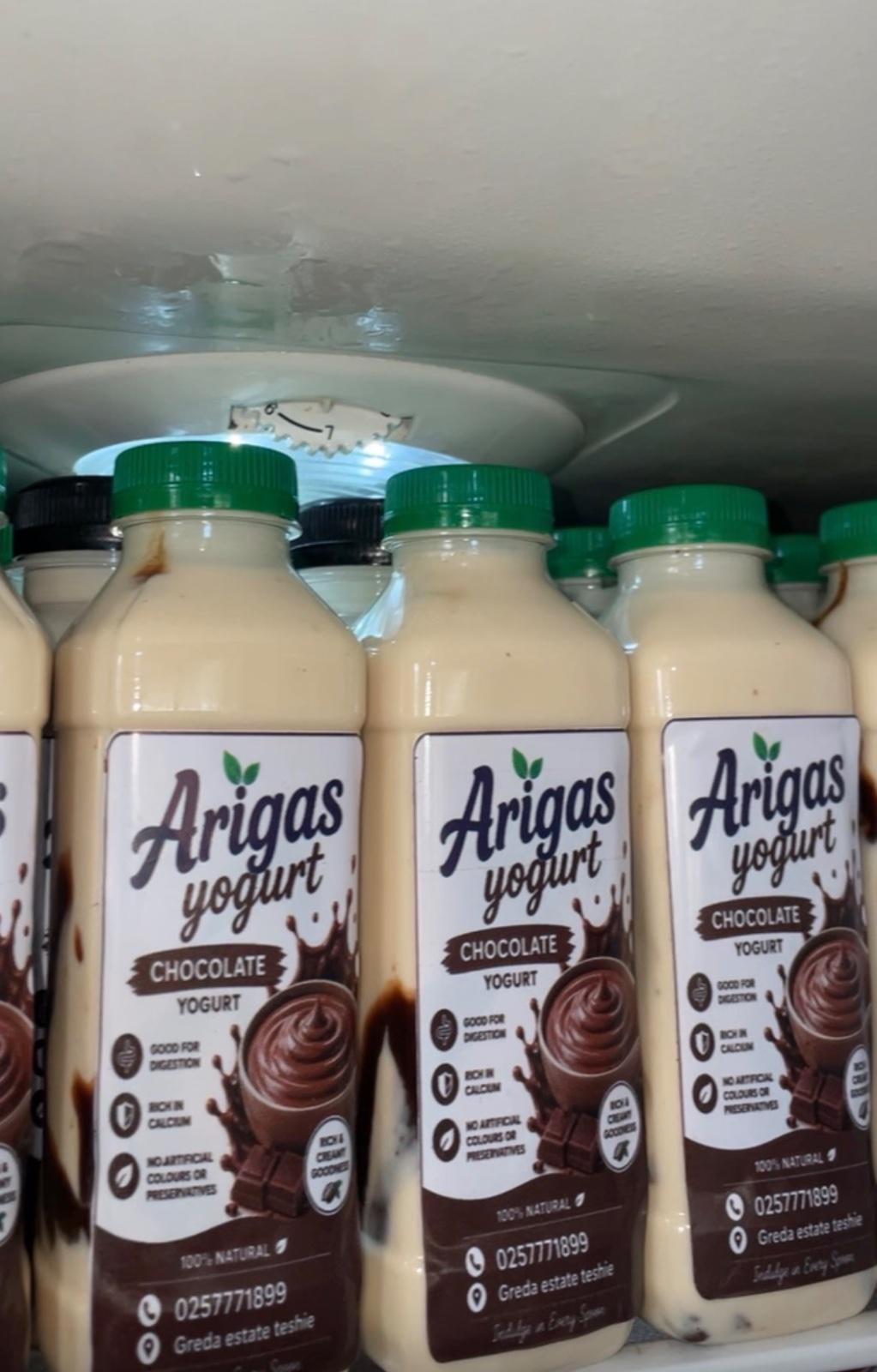 Chocolate yogurt