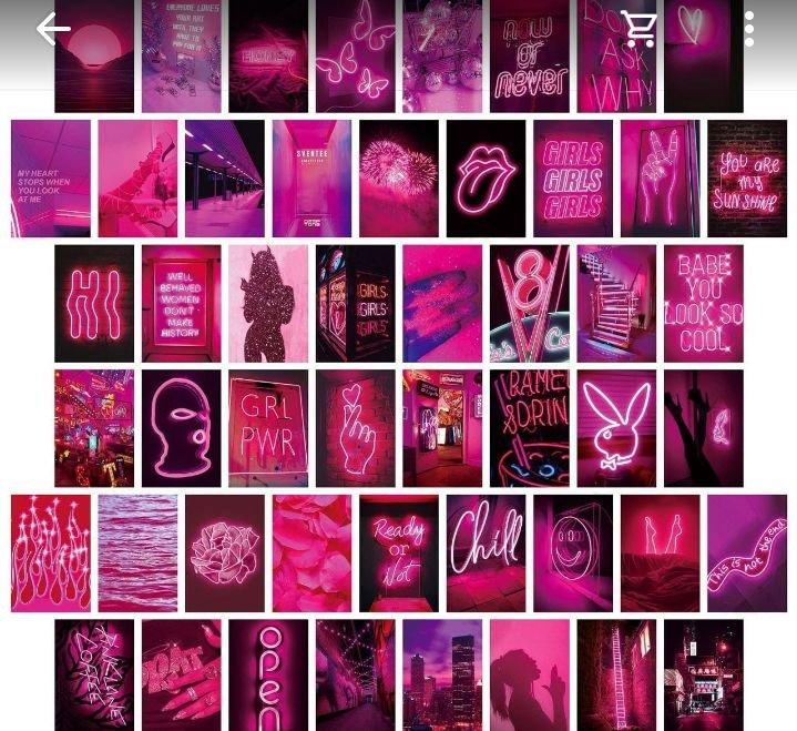 Wall collage stickers 10pcs
