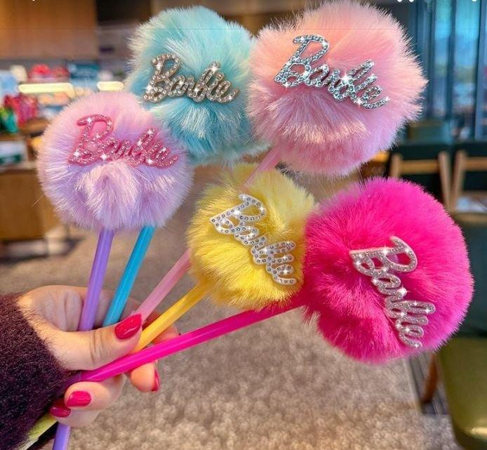 Fluffy diary pen