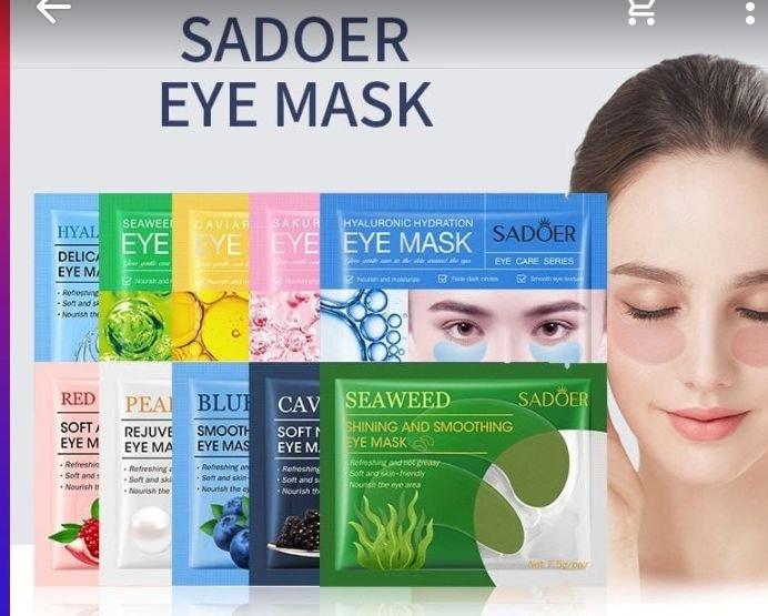 Soda face mask