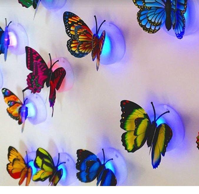 10pcs butterfly sticker
