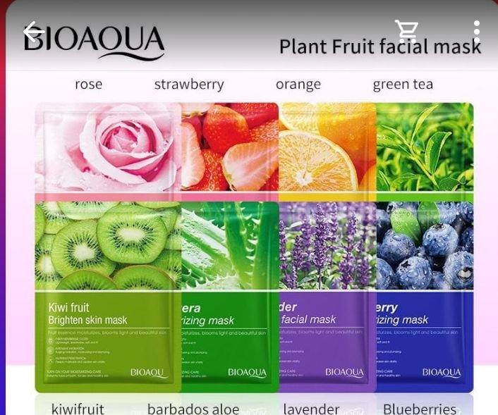 Fruit facial mask