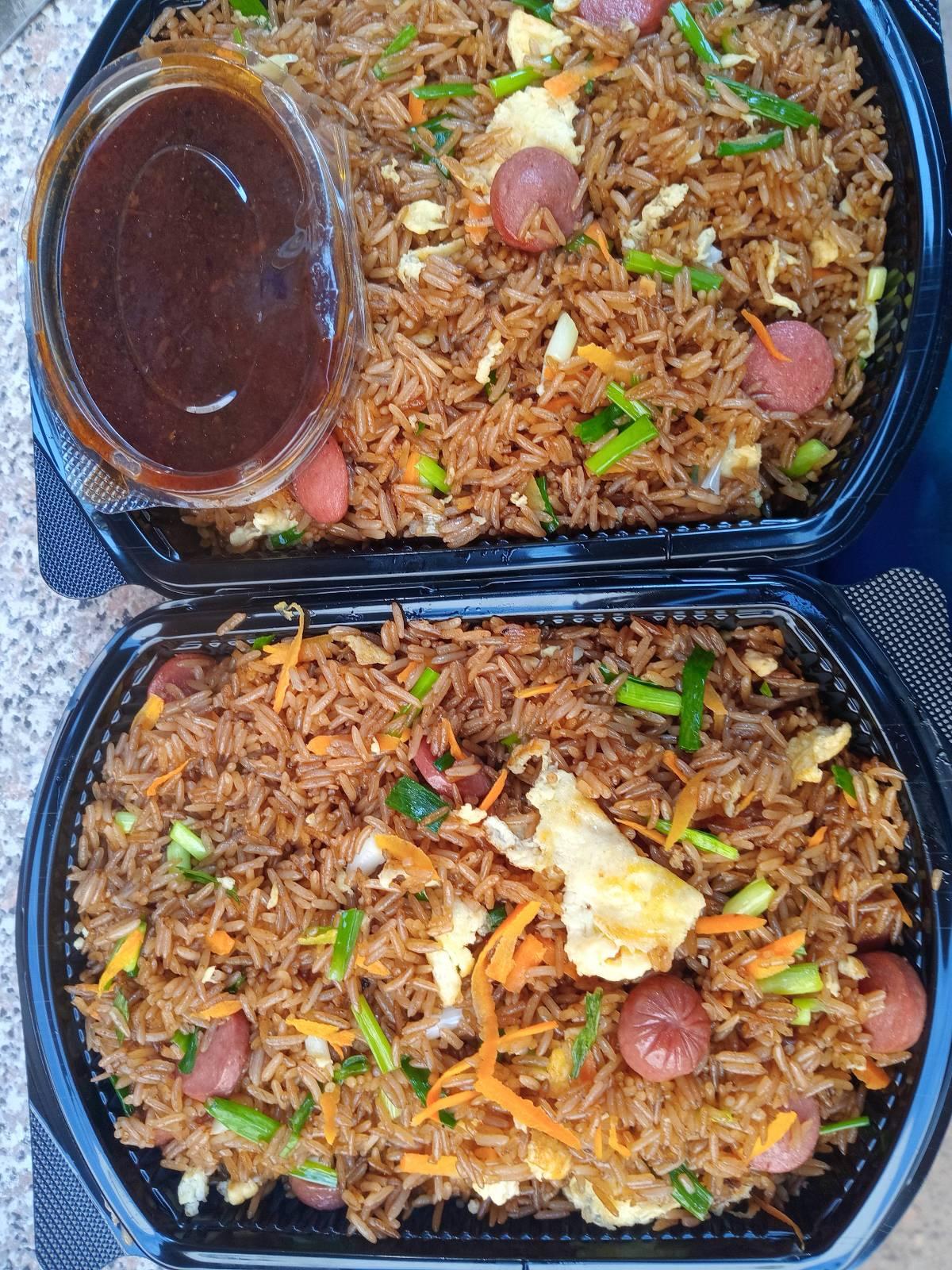 Fried rice with chicken