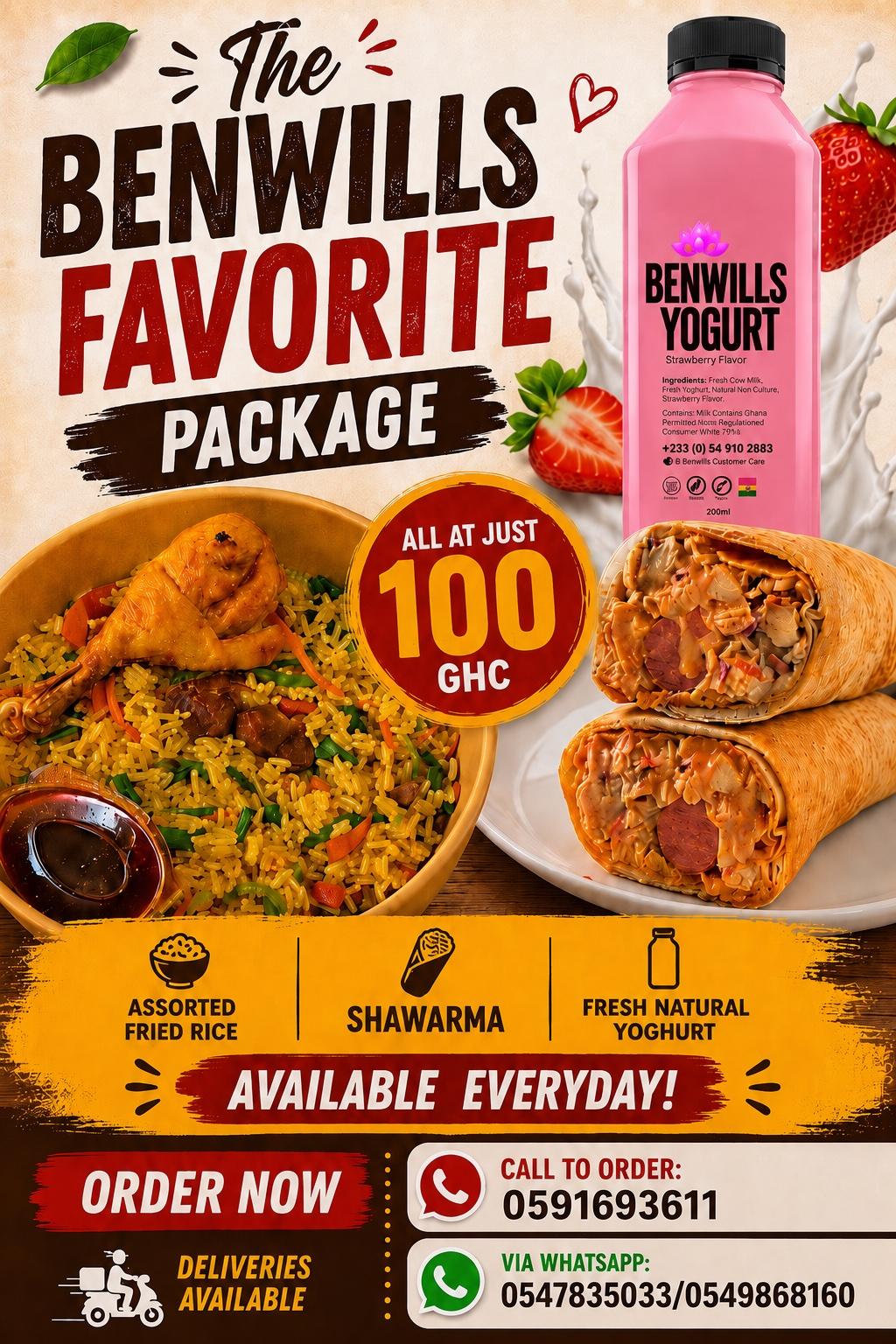 Benwills favorite package 