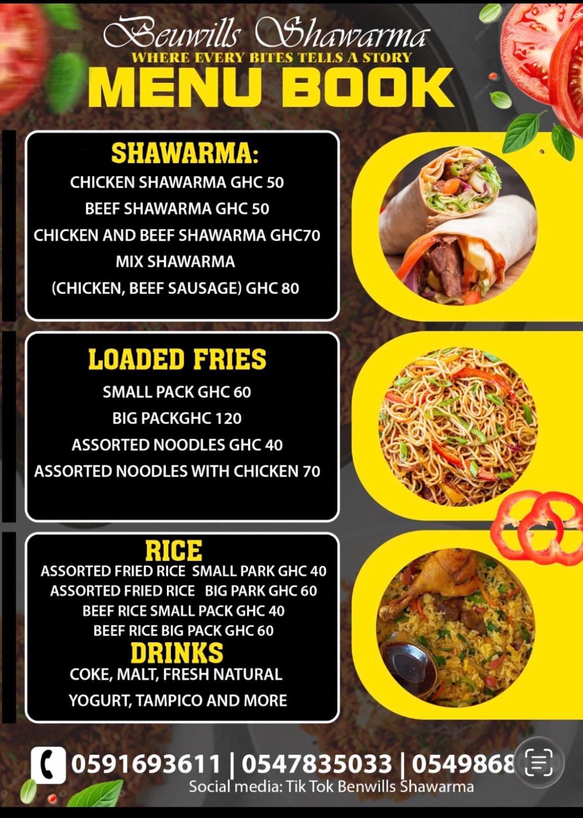 Shawarma and rice 