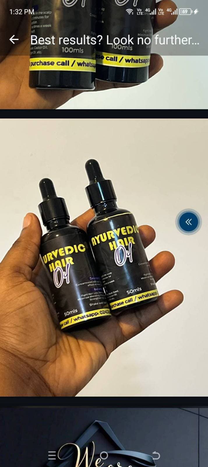 Ayurvedic hair growth oil