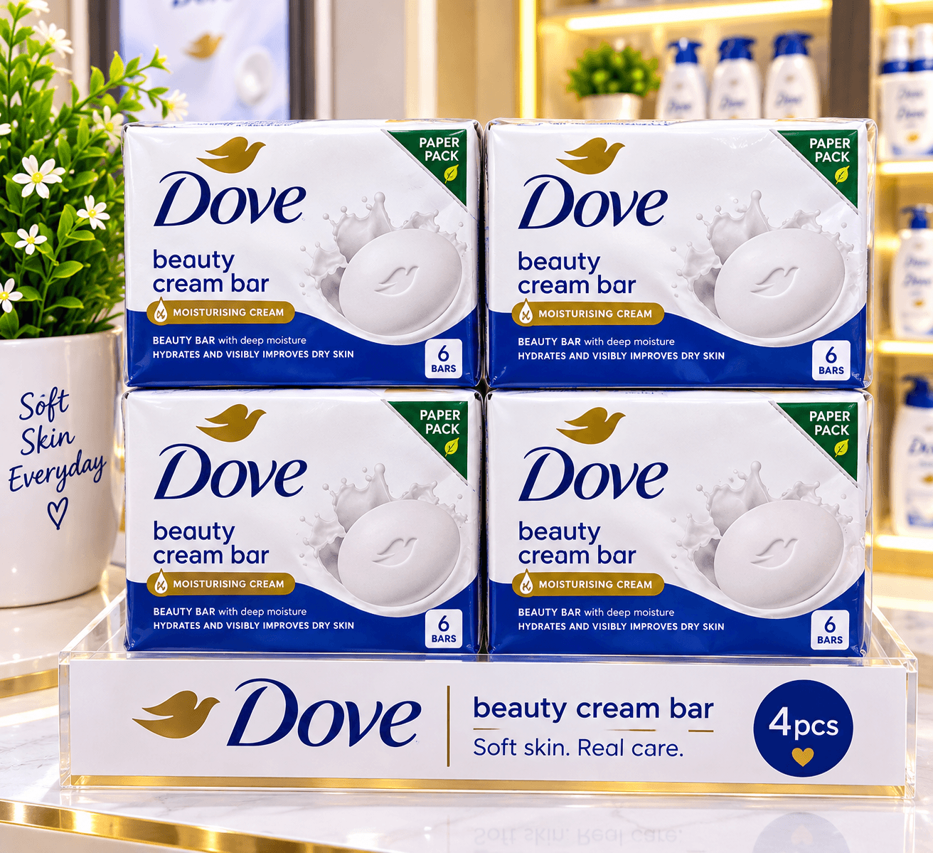 Dove Beauty Bar Soap (Uk Original)