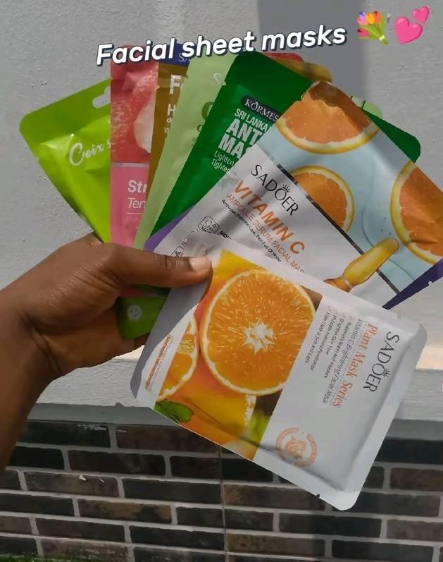 Face mask sheet