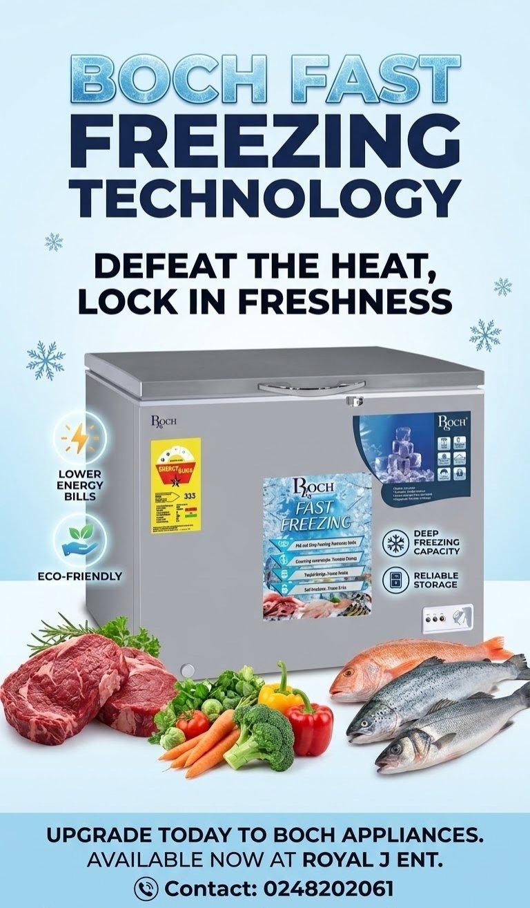 RCF-230BN-B Chest Freezer With Sliding Glass -  200L - Silver