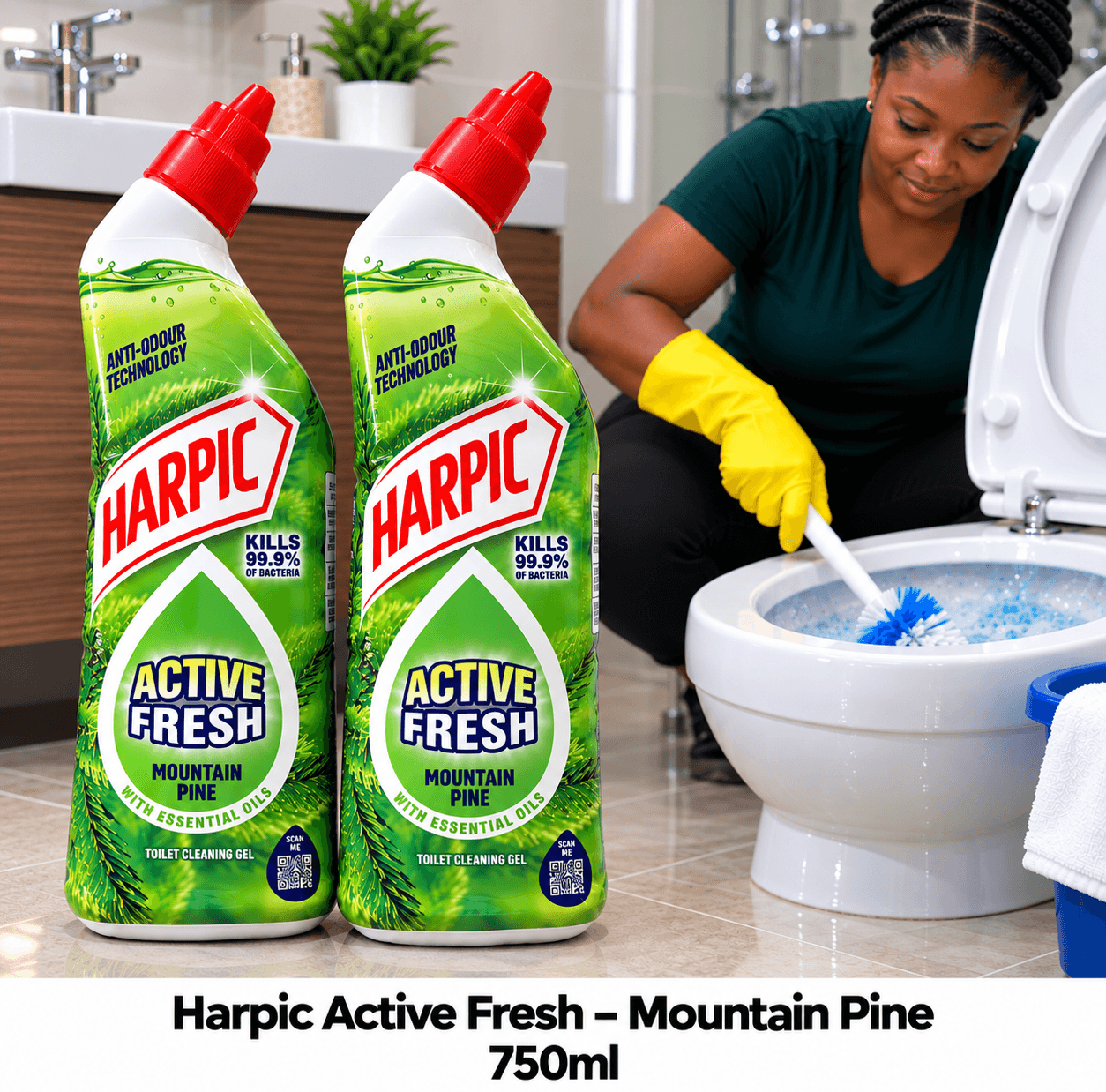 Harpic Toilet Cleaner - Mountain Pine