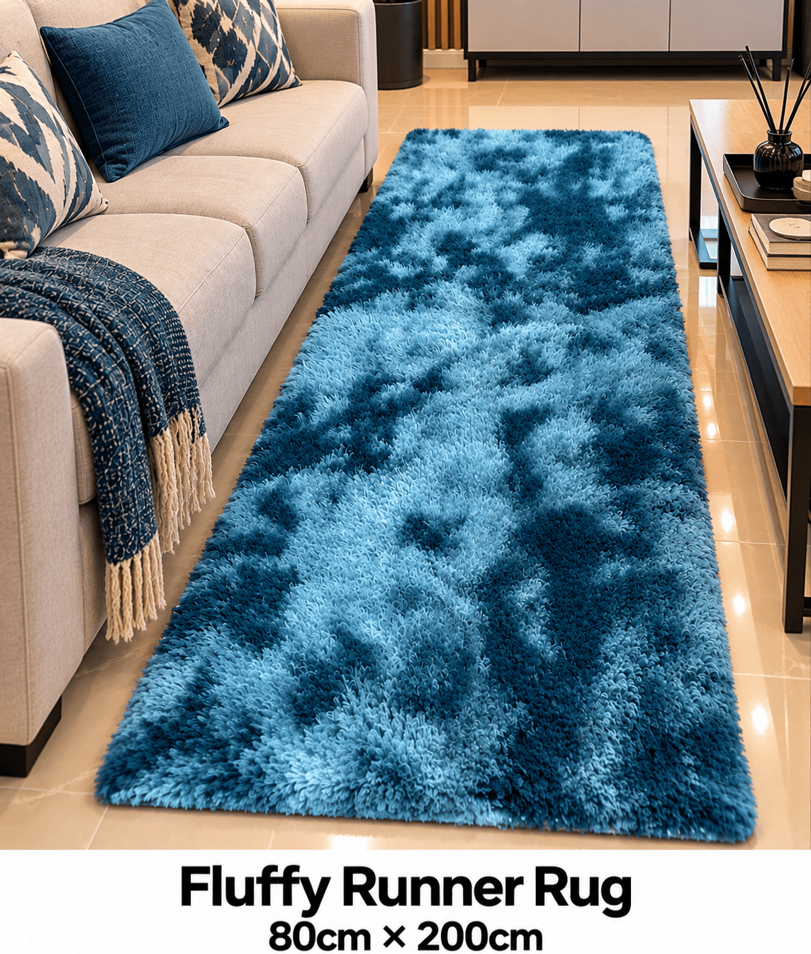 Fluffy Runner Rug