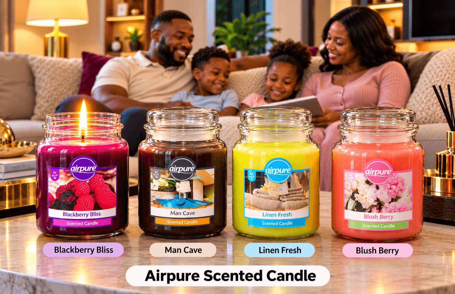 Airpure Scented Candle
