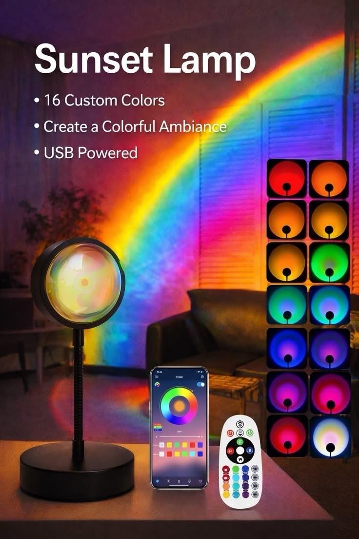 Sunset lamp
