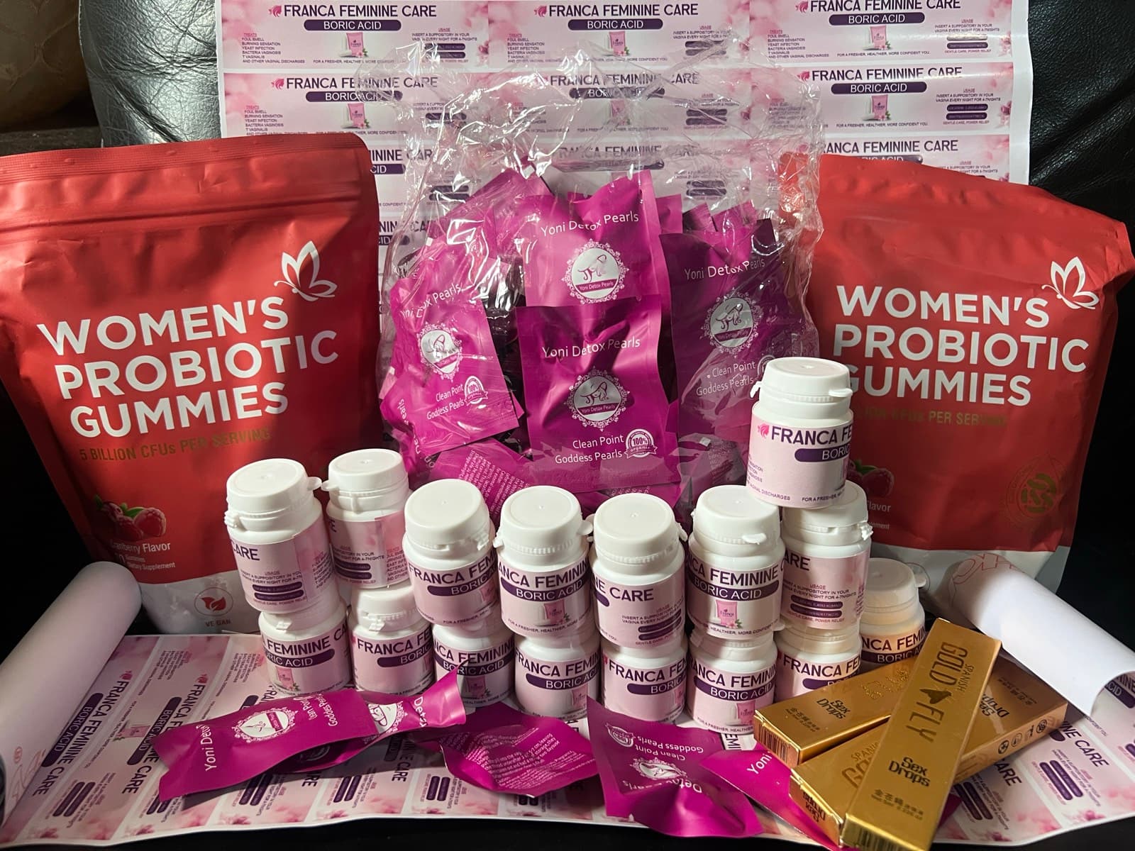 Infection products, probiotics, and body enhancement