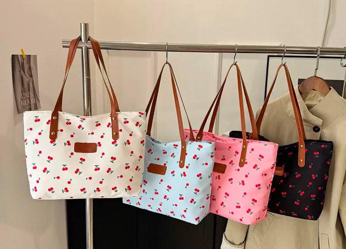 Cherry totebags