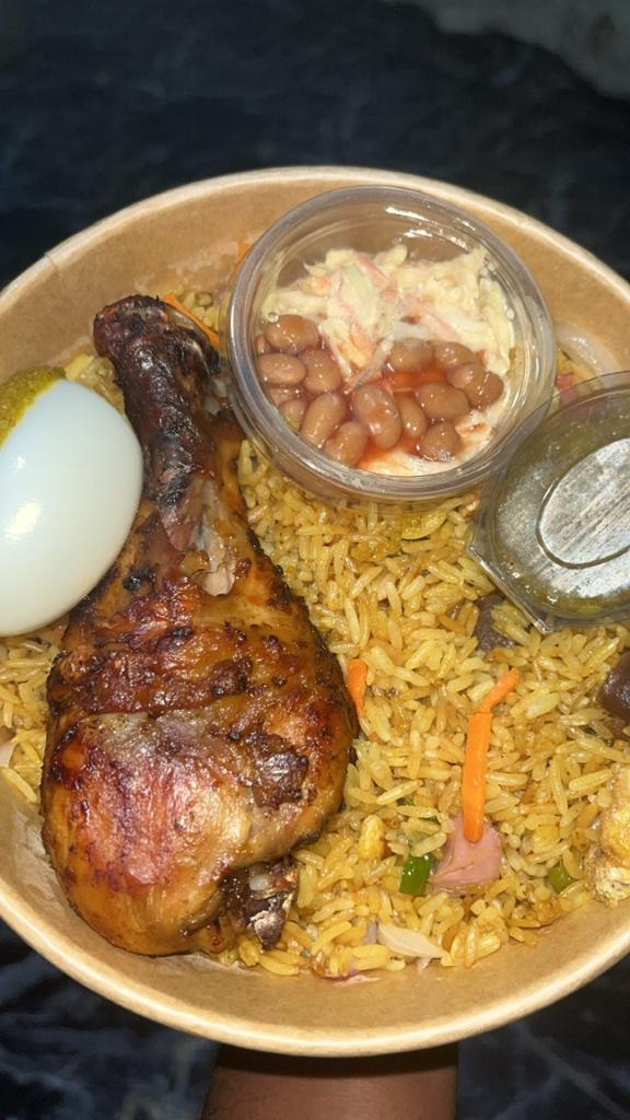 Loaded fried rice