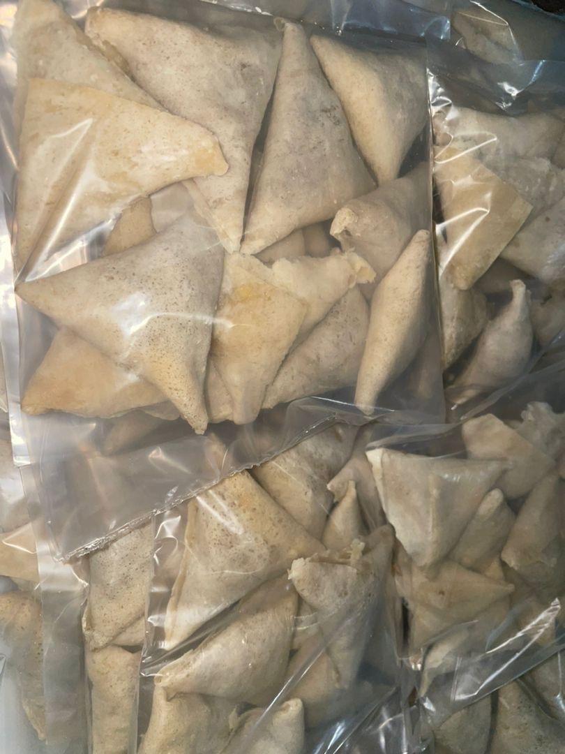 Frozen samosas