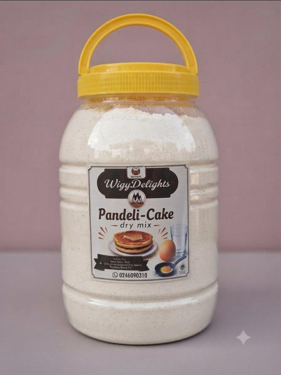 3 litres Pancake mix. Makes over a 100 mini pancake fries
