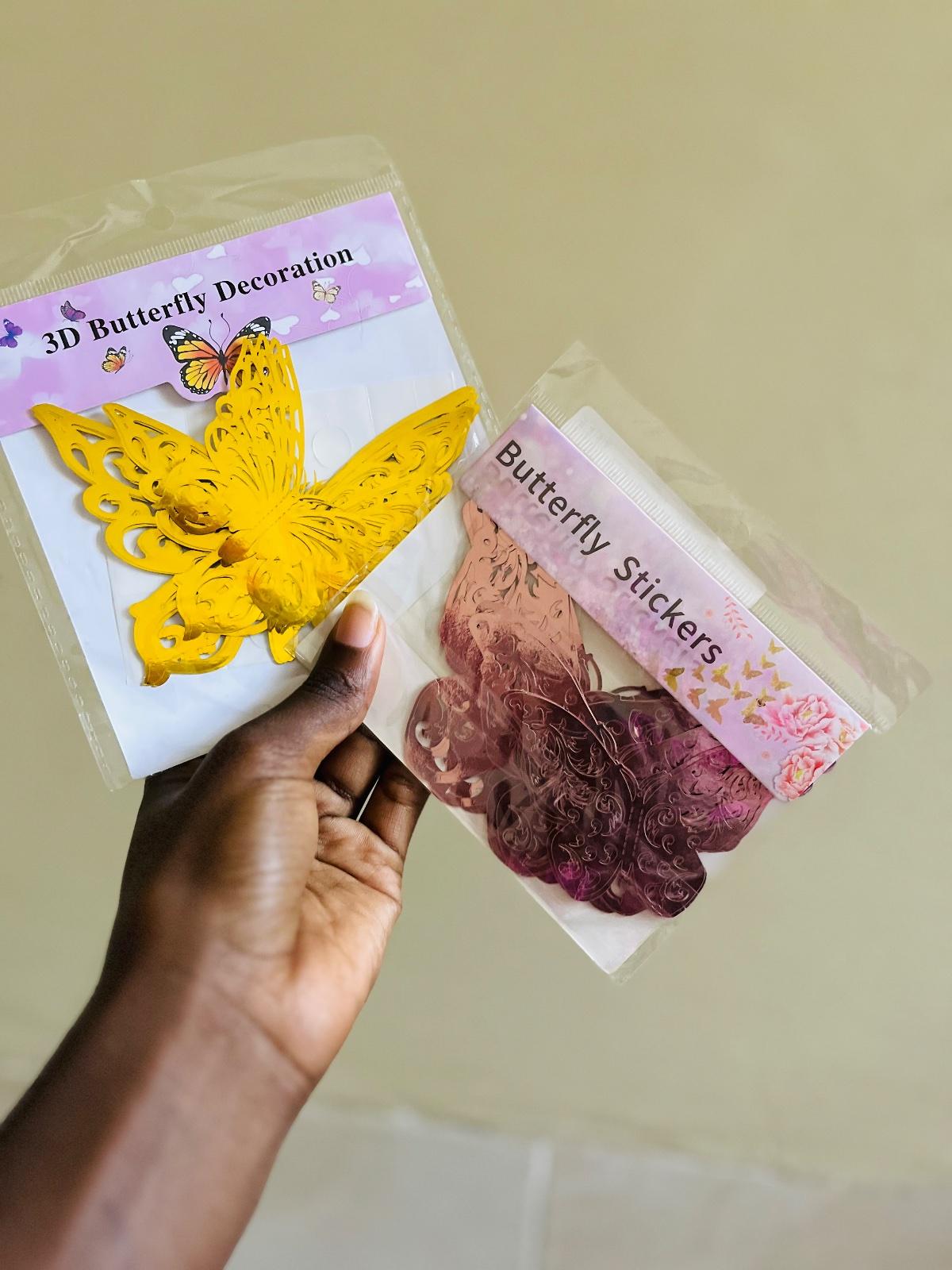 Butterfly stickers
